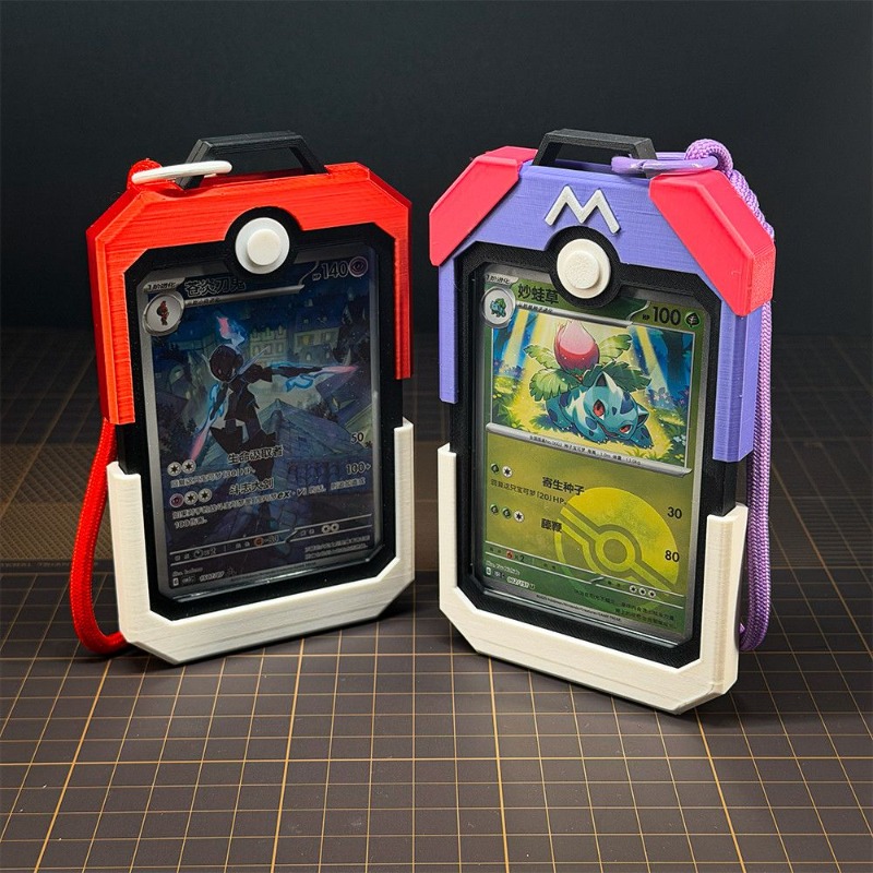 Board Game Movie - Poke Ball Vertical Card Holder Playing