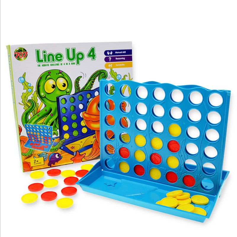 Board Game Idea - 3D Four-in-a-Row Board Game for Kids