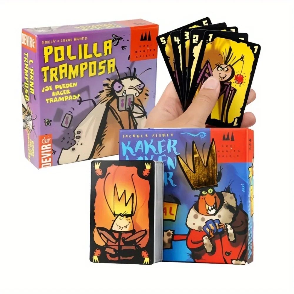 Board Game Viral - Polilla Tramposa Español Playing Card Game