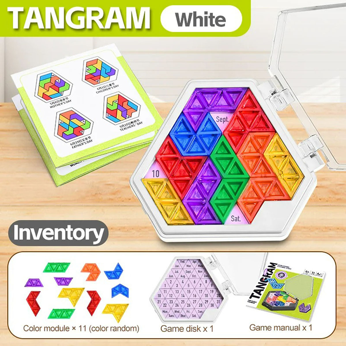 Board Game Nature - Fun Puzzle Calendar Game Logic Reasoning