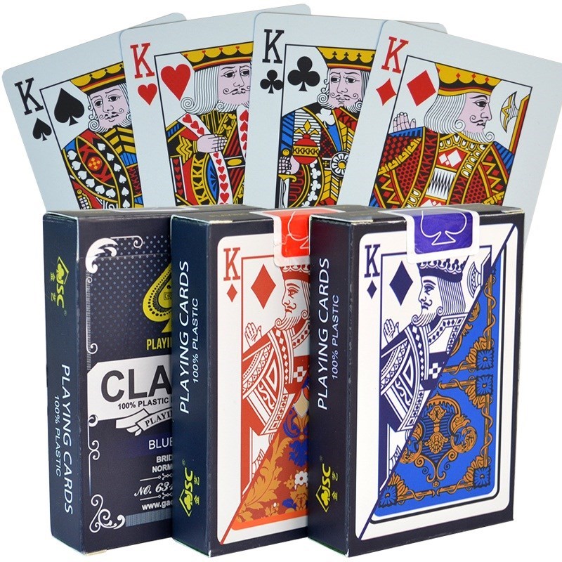 2pcs Poker Cards Plastic 100%  - Board Game Viral recension och pris