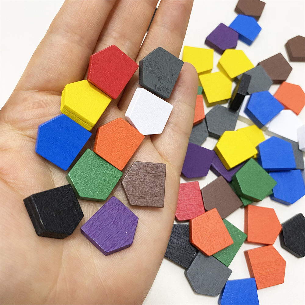 50 pieces 16*16MM Colorful Woo - Board Game Quoridor recension och pris