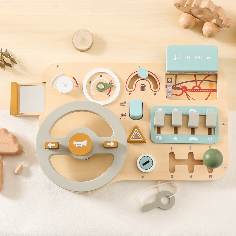 Kids Montessori Toys Car Busy  - Board Game Idea recension och pris