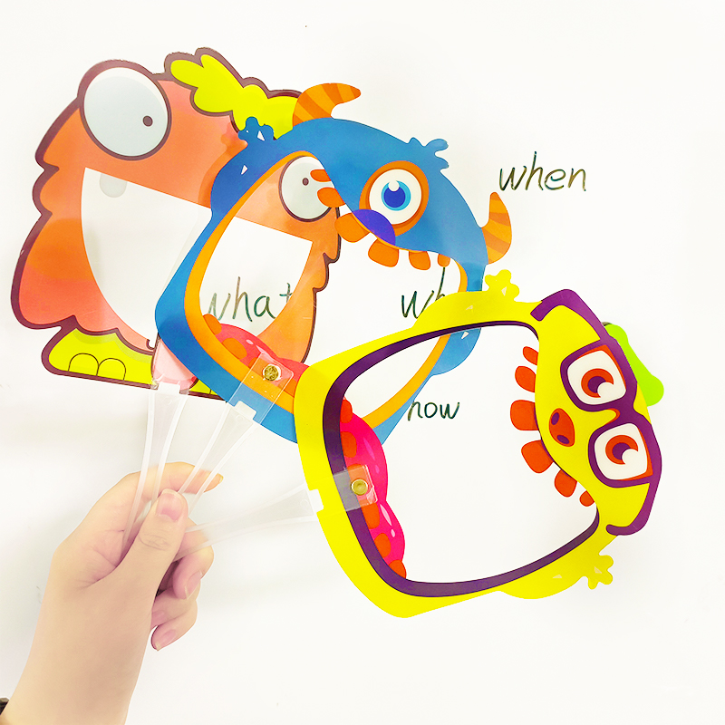 3Pcs/Set Cartoon Word Swatter  - Board Game Monster recension och pris