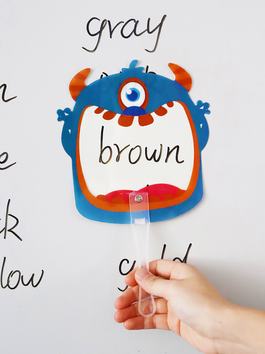 3Pcs/Set Cartoon Word Swatter  - Board Game Monster recension och pris
