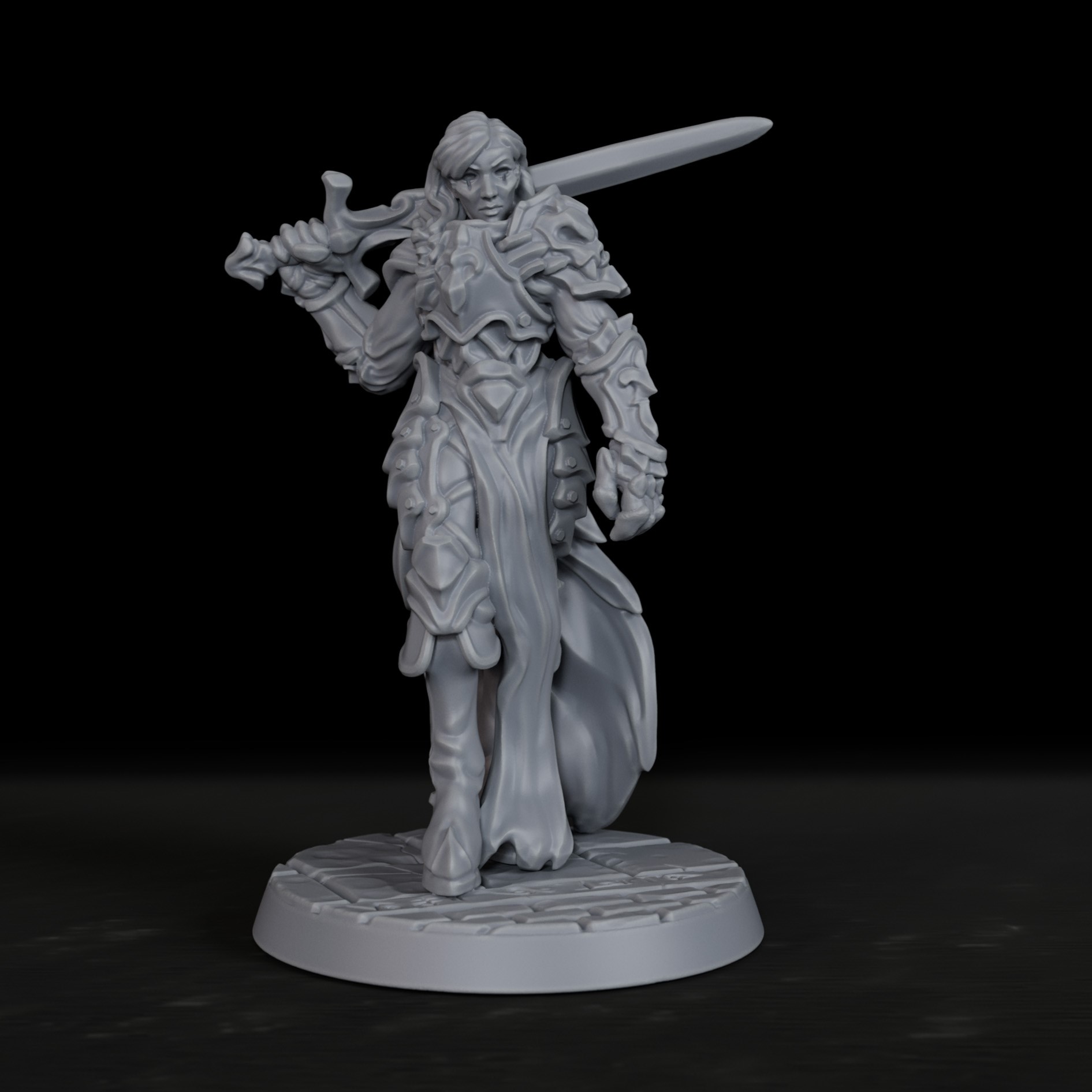 RPG Anti-Paladin Miniature - X - Board Game Villainous recension och pris
