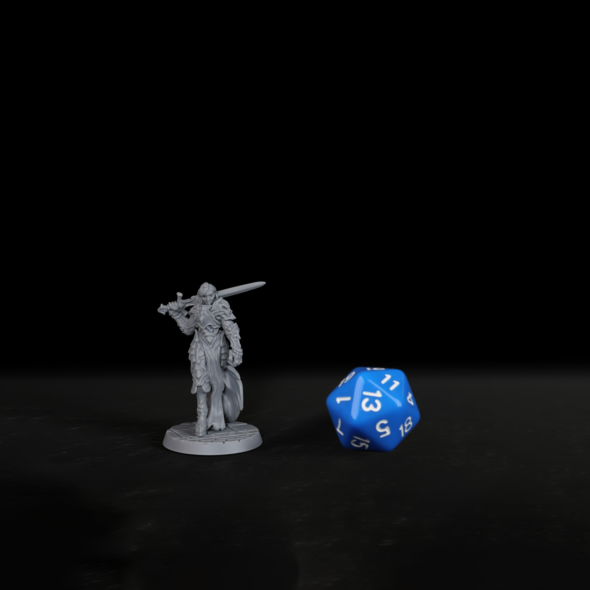 RPG Anti-Paladin Miniature - X - Board Game Villainous recension och pris