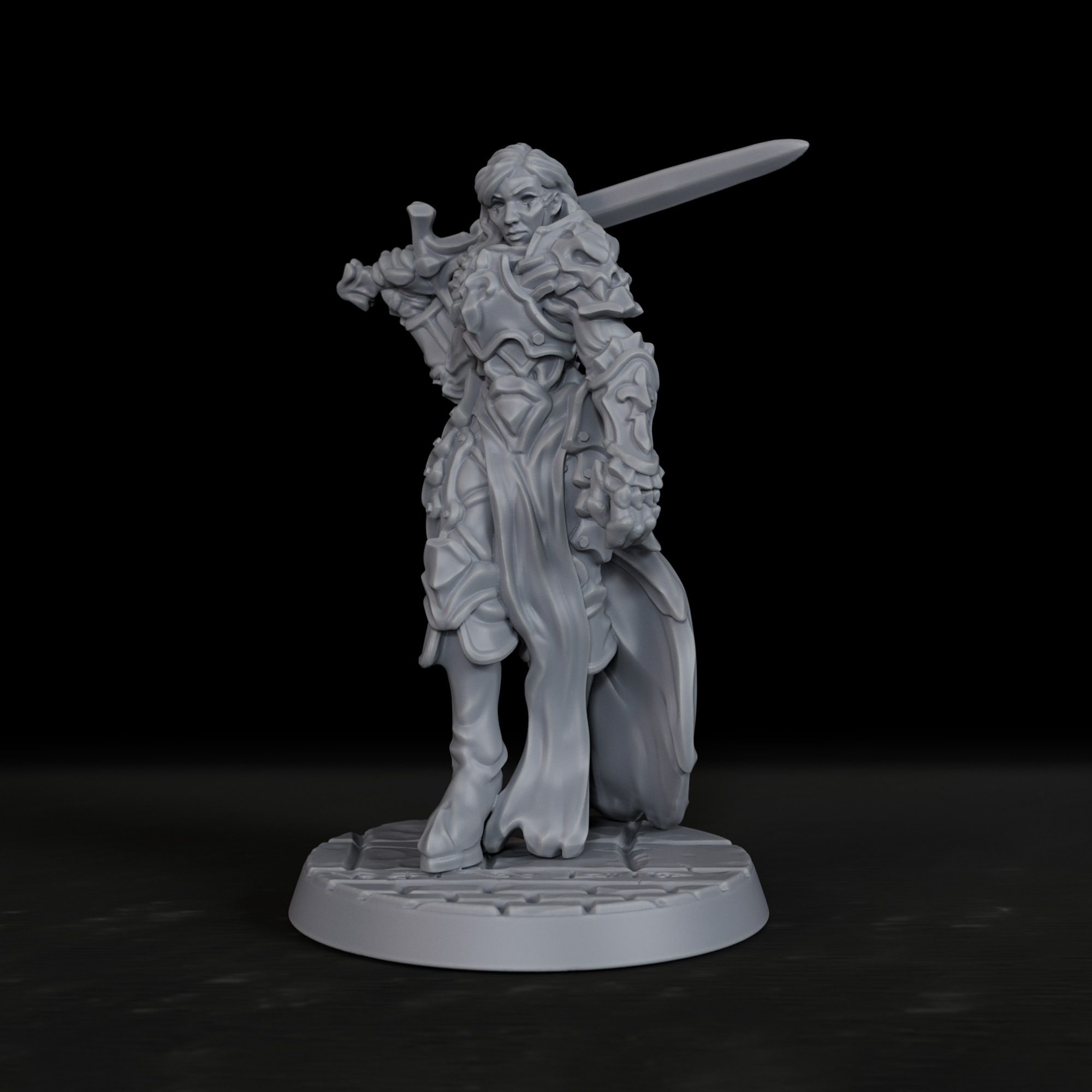 RPG Anti-Paladin Miniature - X - Board Game Villainous recension och pris