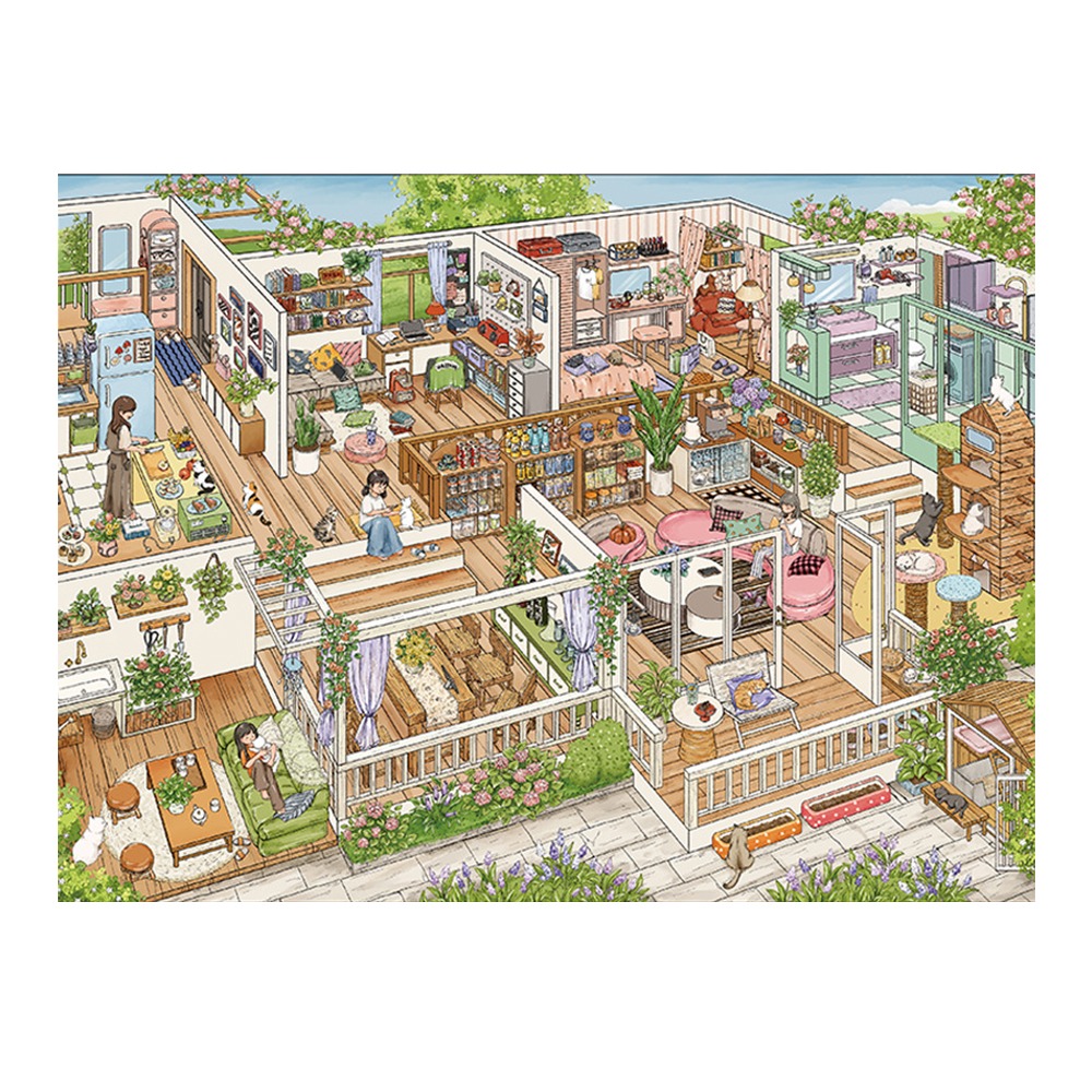 New DIY Oil Painting Street Sc - Miniature Painting Set recension och pris