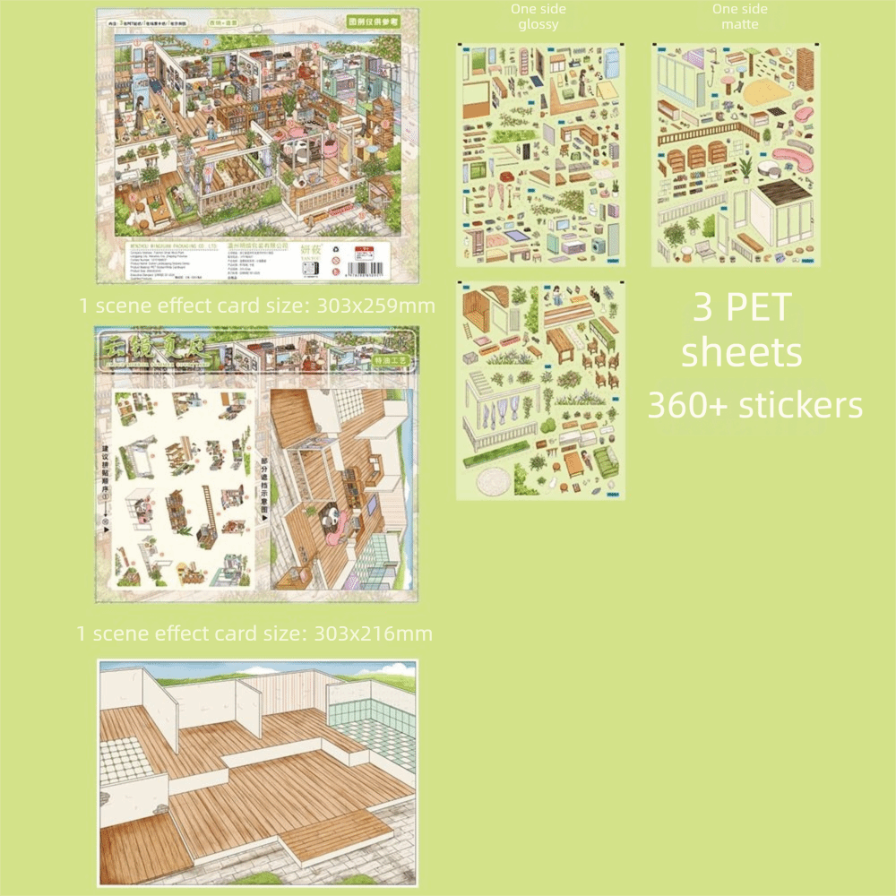 New DIY Oil Painting Street Sc - Miniature Painting Set recension och pris