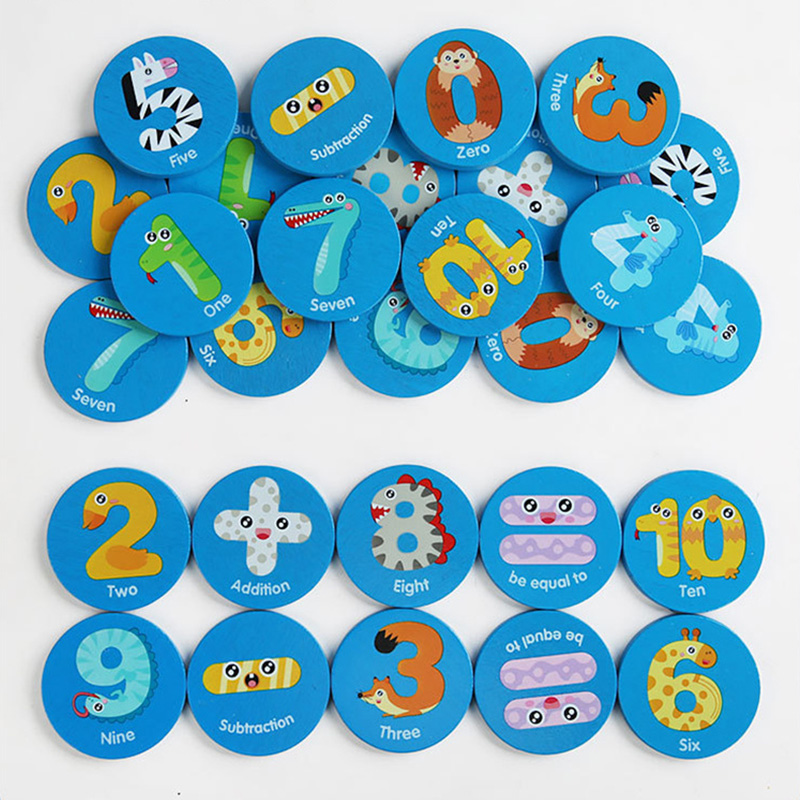 Kids Educational Wooden Memory - Board Game Oath recension och pris