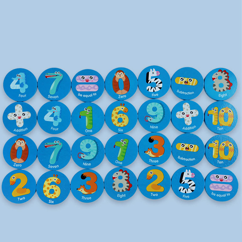 Kids Educational Wooden Memory - Board Game Oath recension och pris