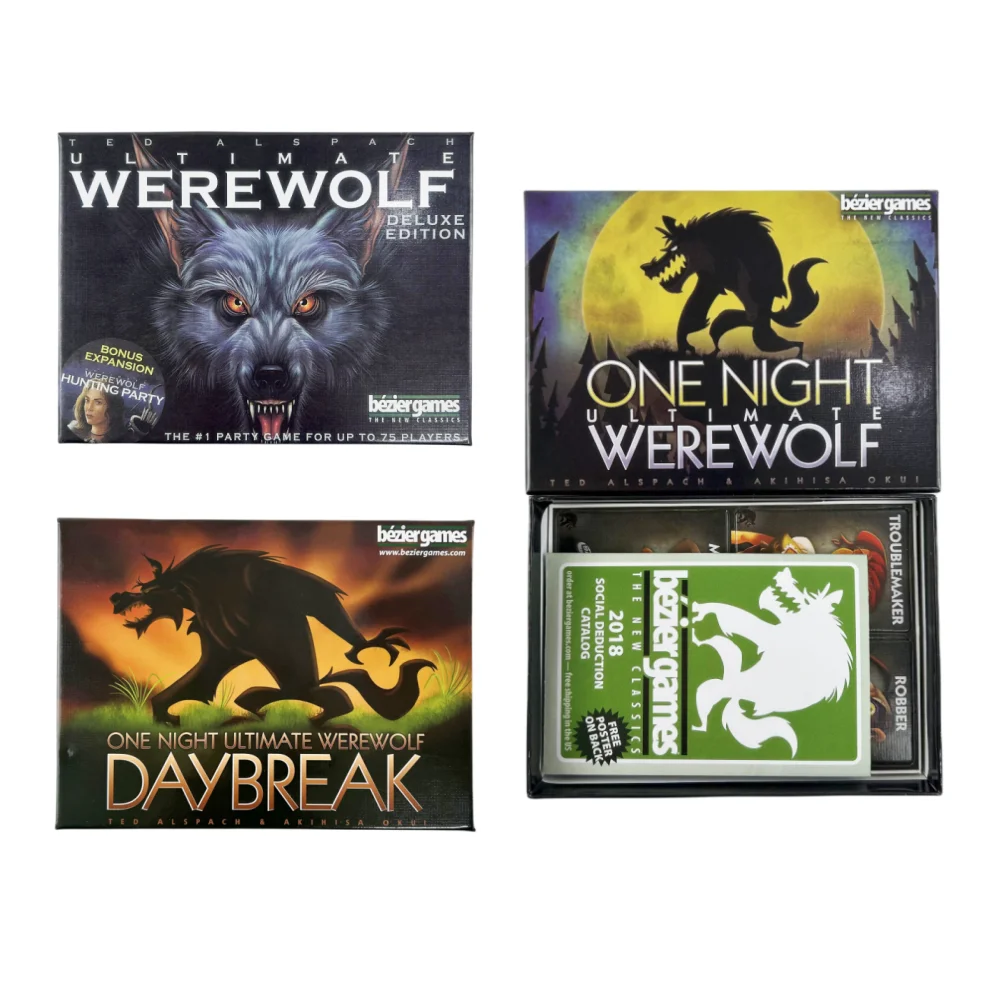 One Night Ultimate Werewolf Ca - Board Game Villainous recension och pris