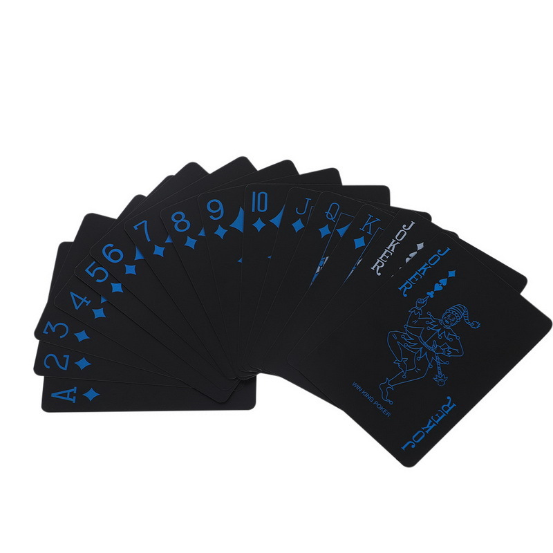 Black Plastic Playing Cards Bl - Board Game Viral recension och pris