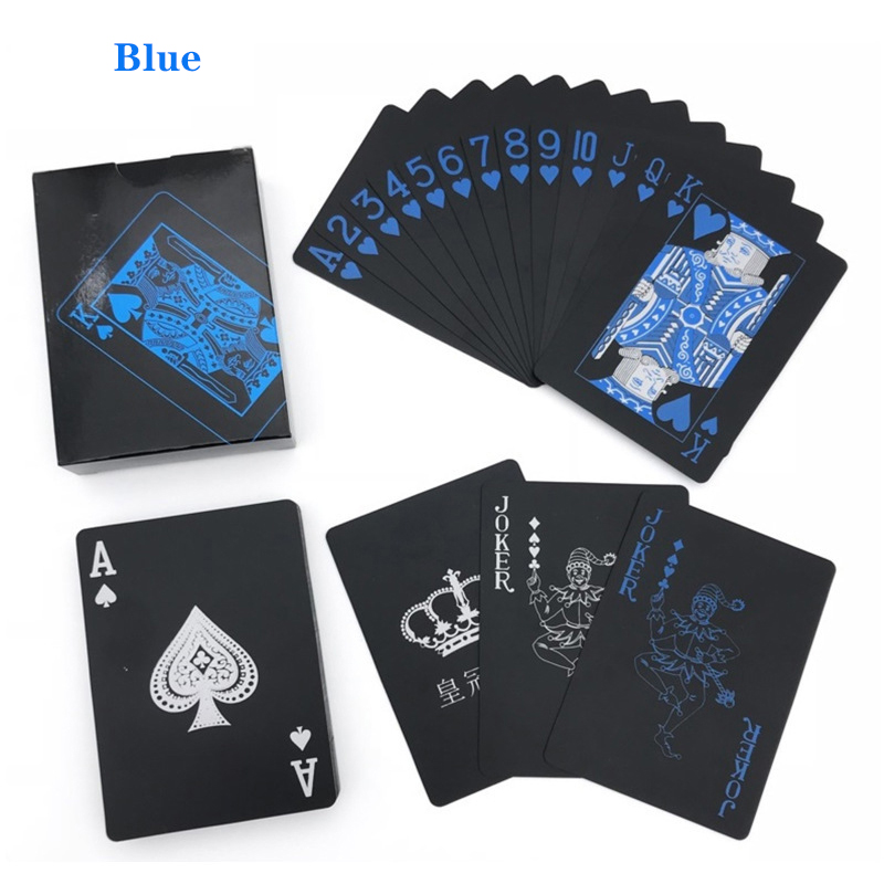 Black Plastic Playing Cards Bl - Board Game Viral recension och pris