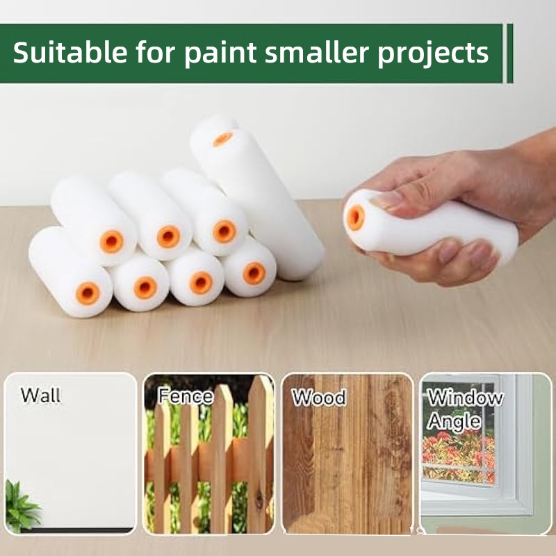 Mini White Durable Foam Paint  - Miniature Painting Set recension och pris