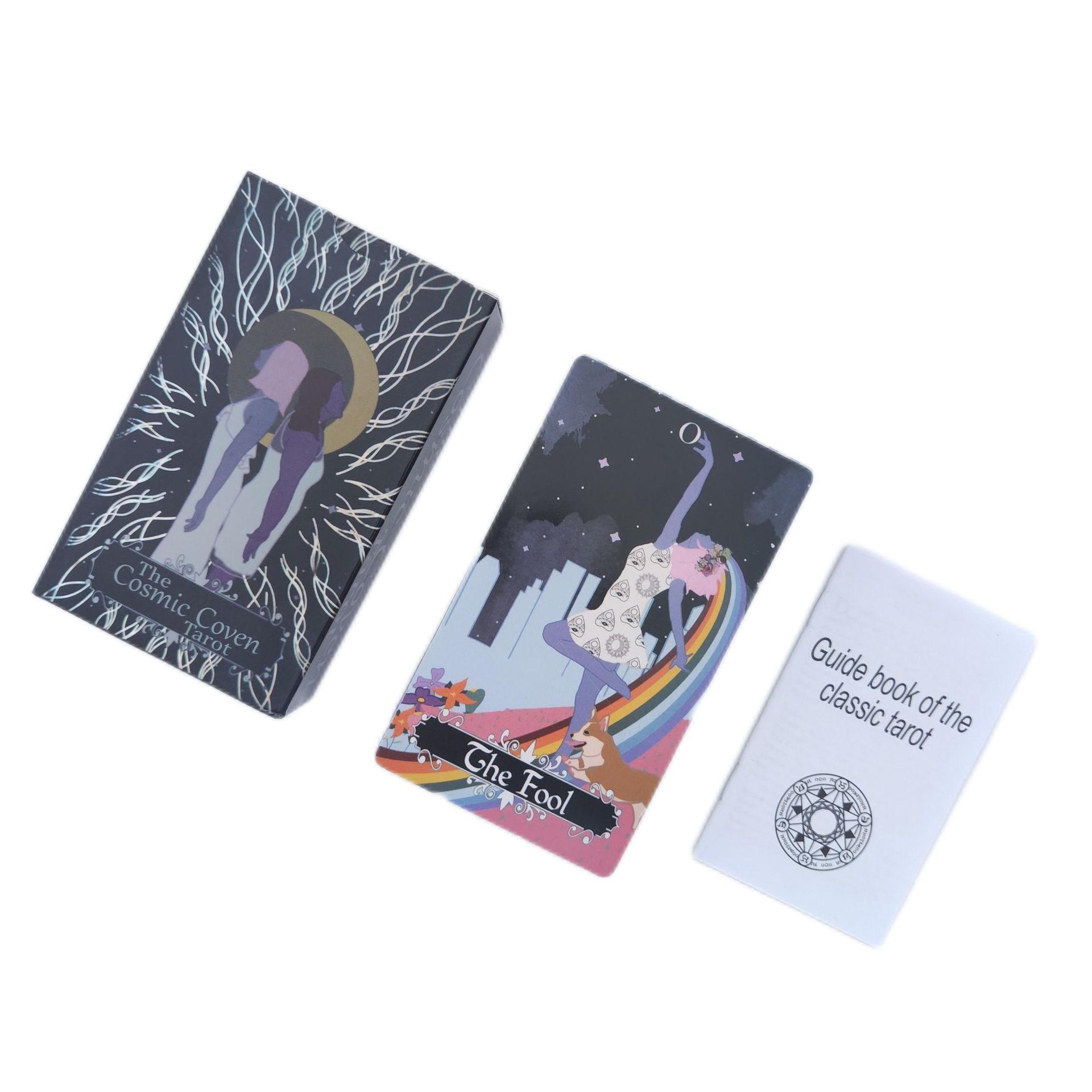 12x7cm The Cosmic Coven Tarot  - Board Game Instruction recension och pris