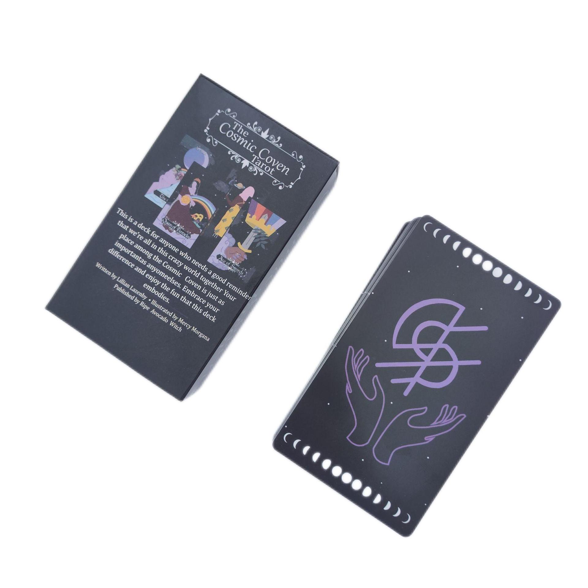 12x7cm The Cosmic Coven Tarot  - Board Game Instruction recension och pris