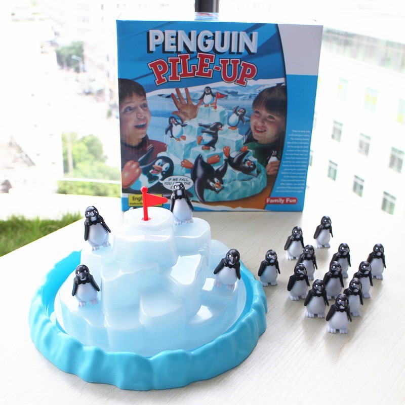 Iceberg Stacked Penguin Balanc - Board Game Quoridor recension och pris
