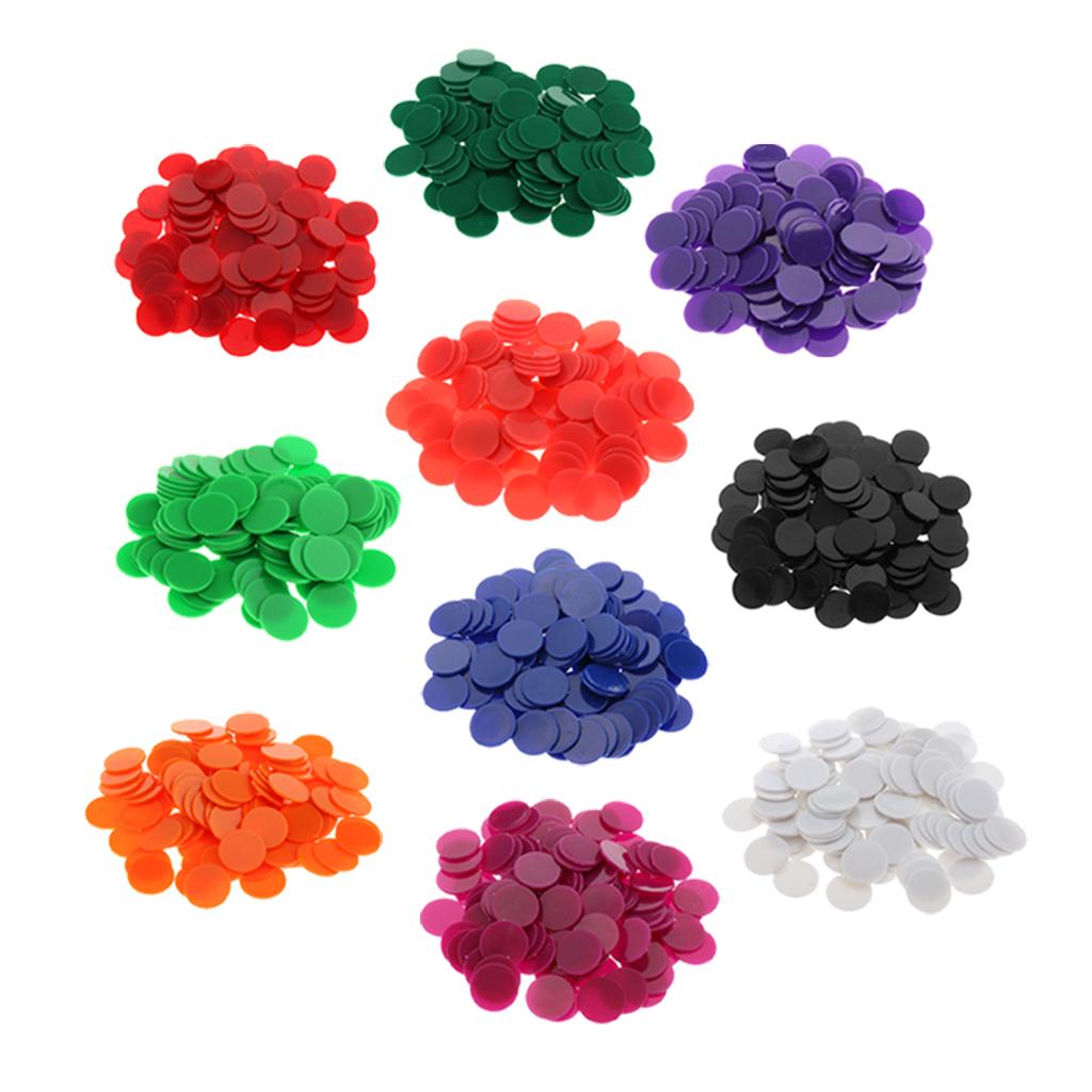 Bingo Chips Plastic Coin Poker - Board Games recension och pris