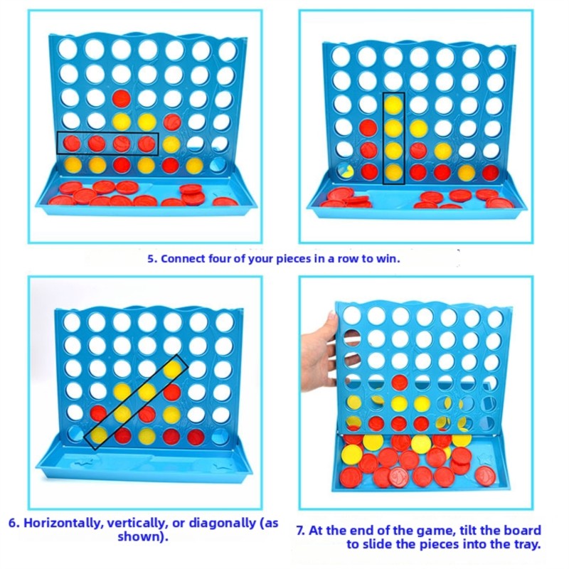 3D Four-in-a-Row Board Game fo - Board Game Idea recension och pris