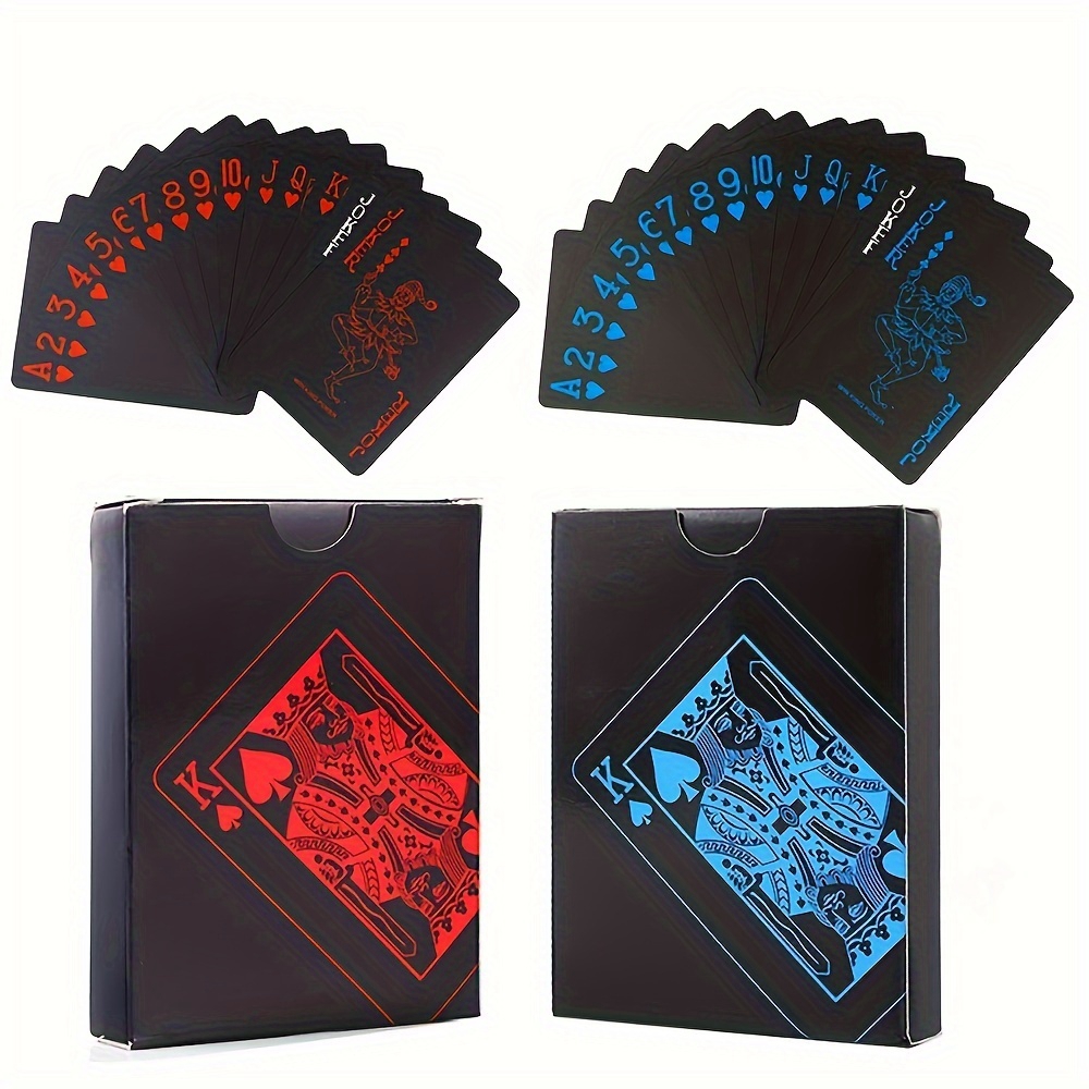 2pcs/set Waterproof Red and Bl - Board Game Viral recension och pris