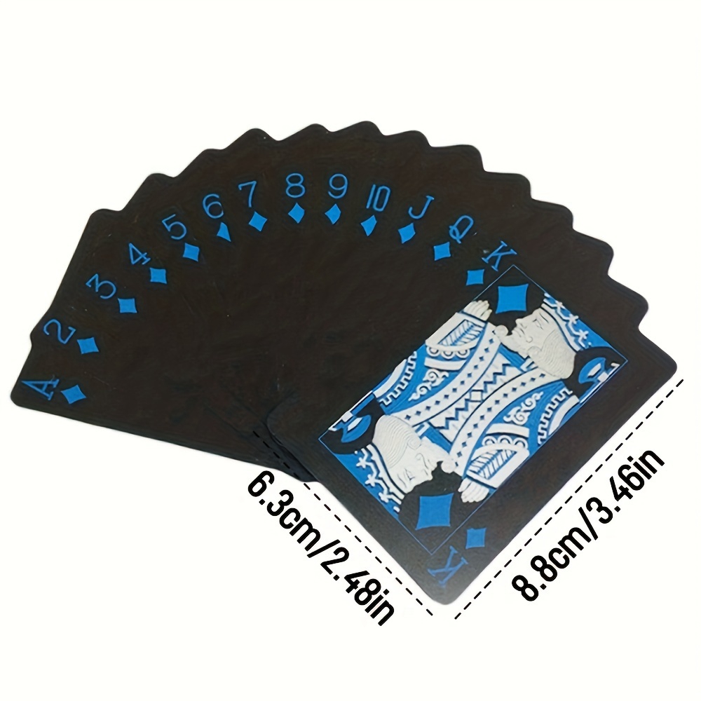2pcs/set Waterproof Red and Bl - Board Game Viral recension och pris