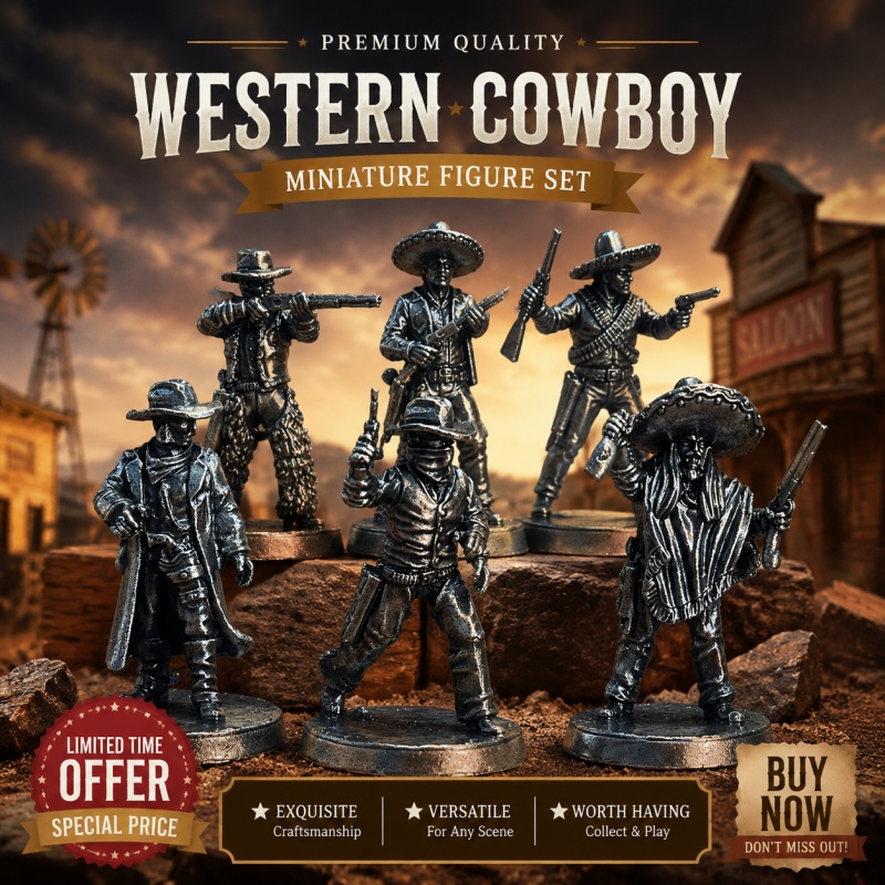 Wild West Cowboy White Copper  - Board Game Movie recension och pris