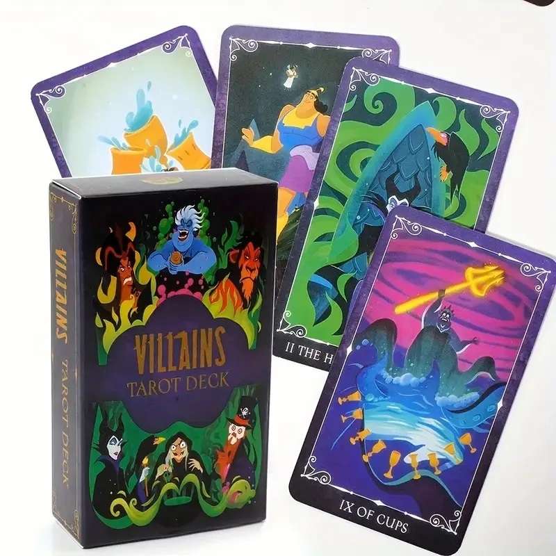78pcs Villains Tarot Decks Hig - Board Game Villainous recension och pris