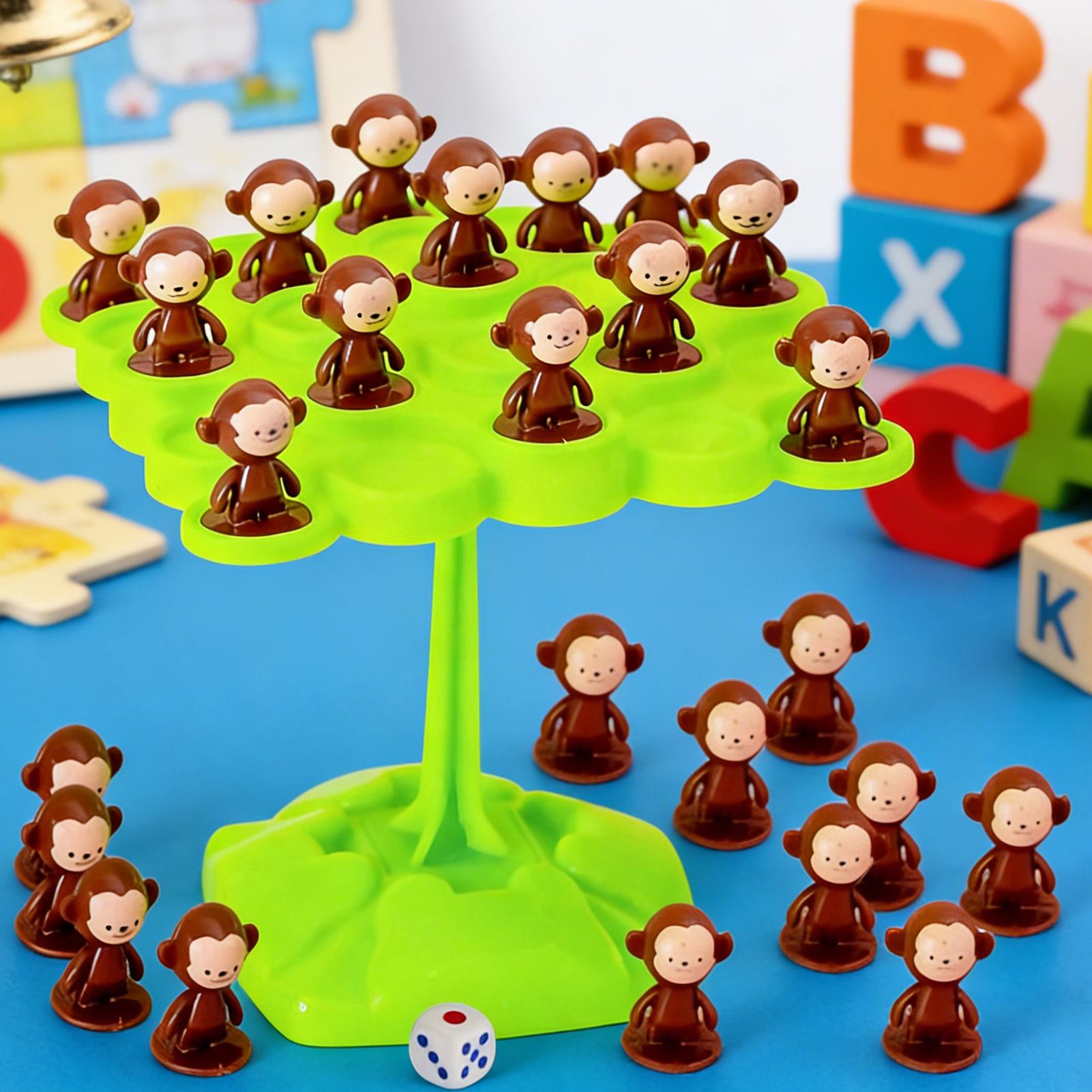 Monkey Balance Tree Focus Bala - Board Game Idea recension och pris