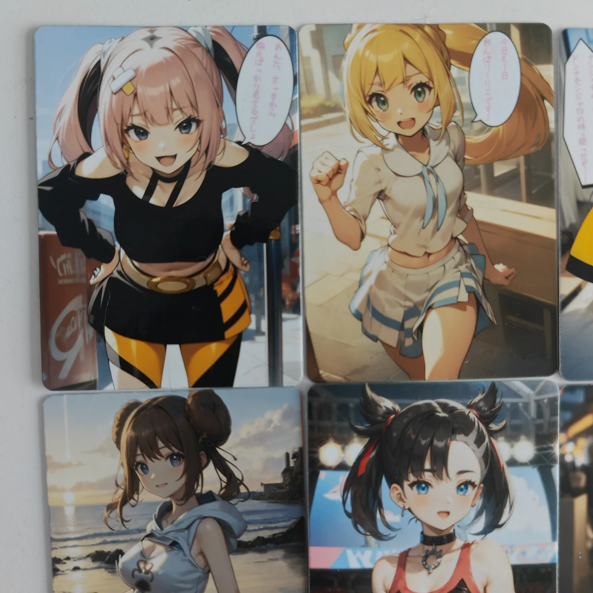 8Pcs/set Sexy Trainer Card Poc - Board Game Monster recension och pris