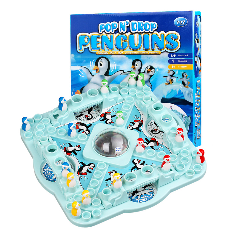 Party Game Penguin Chess Board - Board Game Quoridor recension och pris