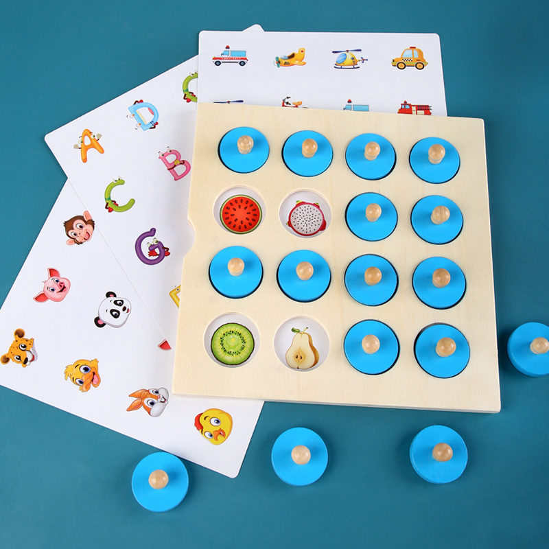 Montessori Mini Memory Chess G - Board Game Oath recension och pris
