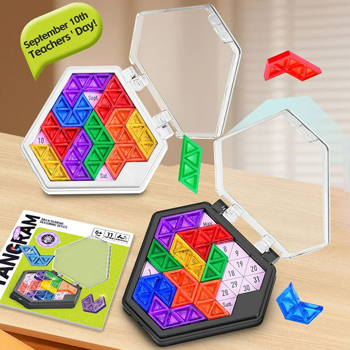 Fun Puzzle Calendar Game Logic - Board Game Nature recension och pris