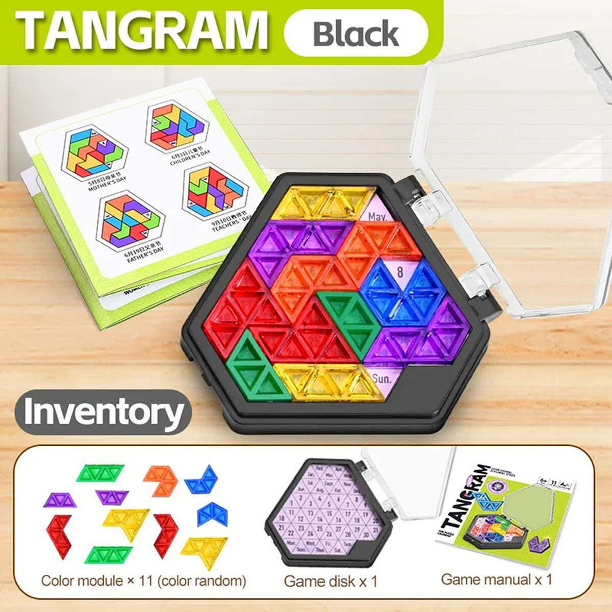Fun Puzzle Calendar Game Logic - Board Game Nature recension och pris