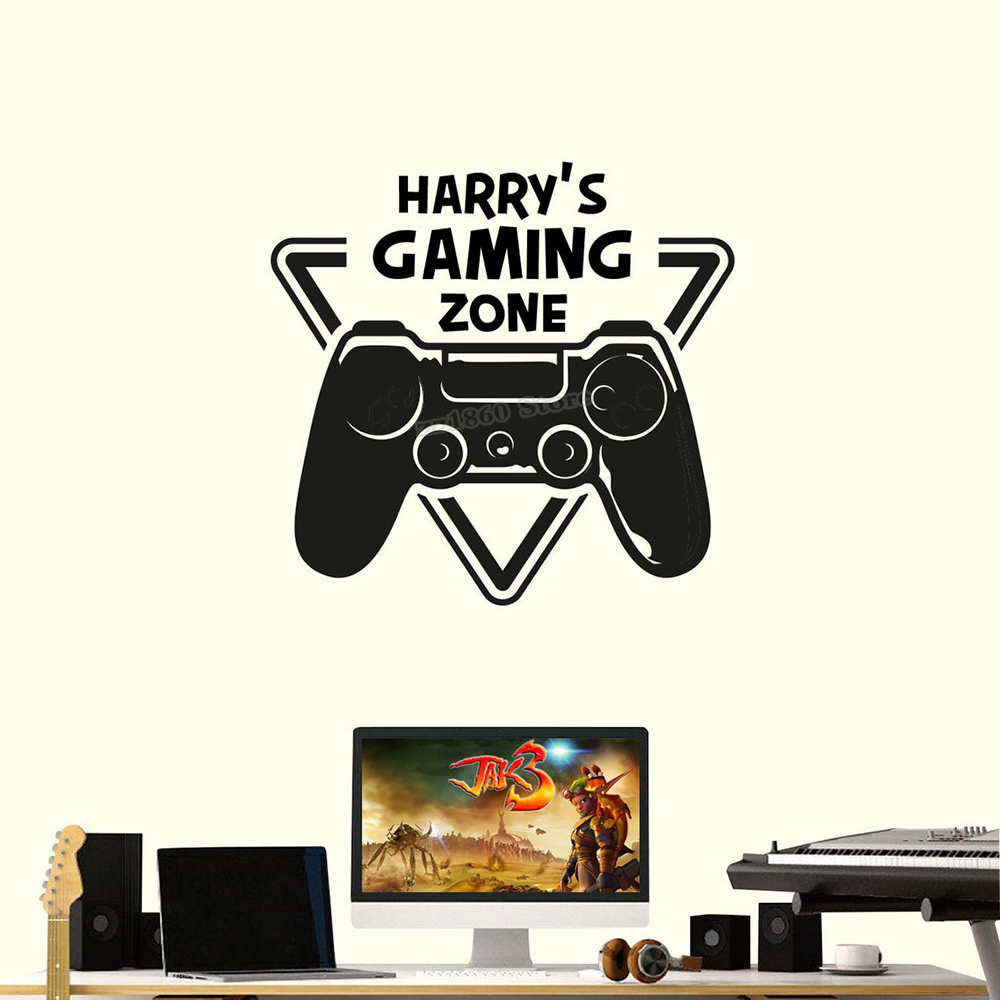 Custom Name Gaming Zone Wall D - Board Game Movie recension och pris