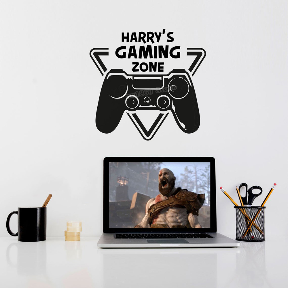 Custom Name Gaming Zone Wall D - Board Game Movie recension och pris