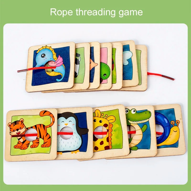 Wooden Animal Fur Pattern Matc - Board Game Nature recension och pris