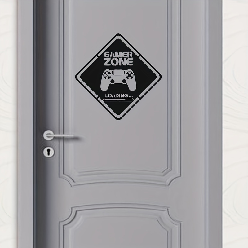 1pc Gamer Zone Door Decal Wall - Board Game Movie recension och pris