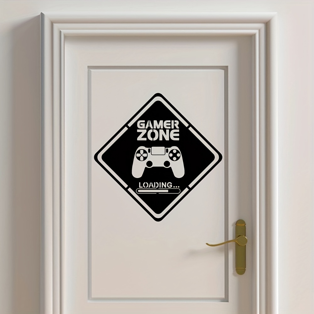1pc Gamer Zone Door Decal Wall - Board Game Movie recension och pris