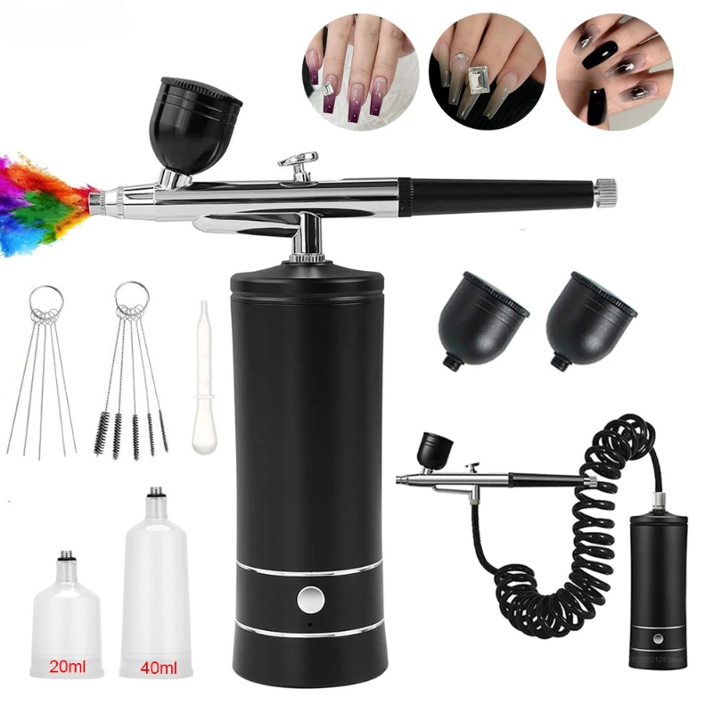 Airbrush Nail Art Painting Kit - Miniature Painting Set recension och pris