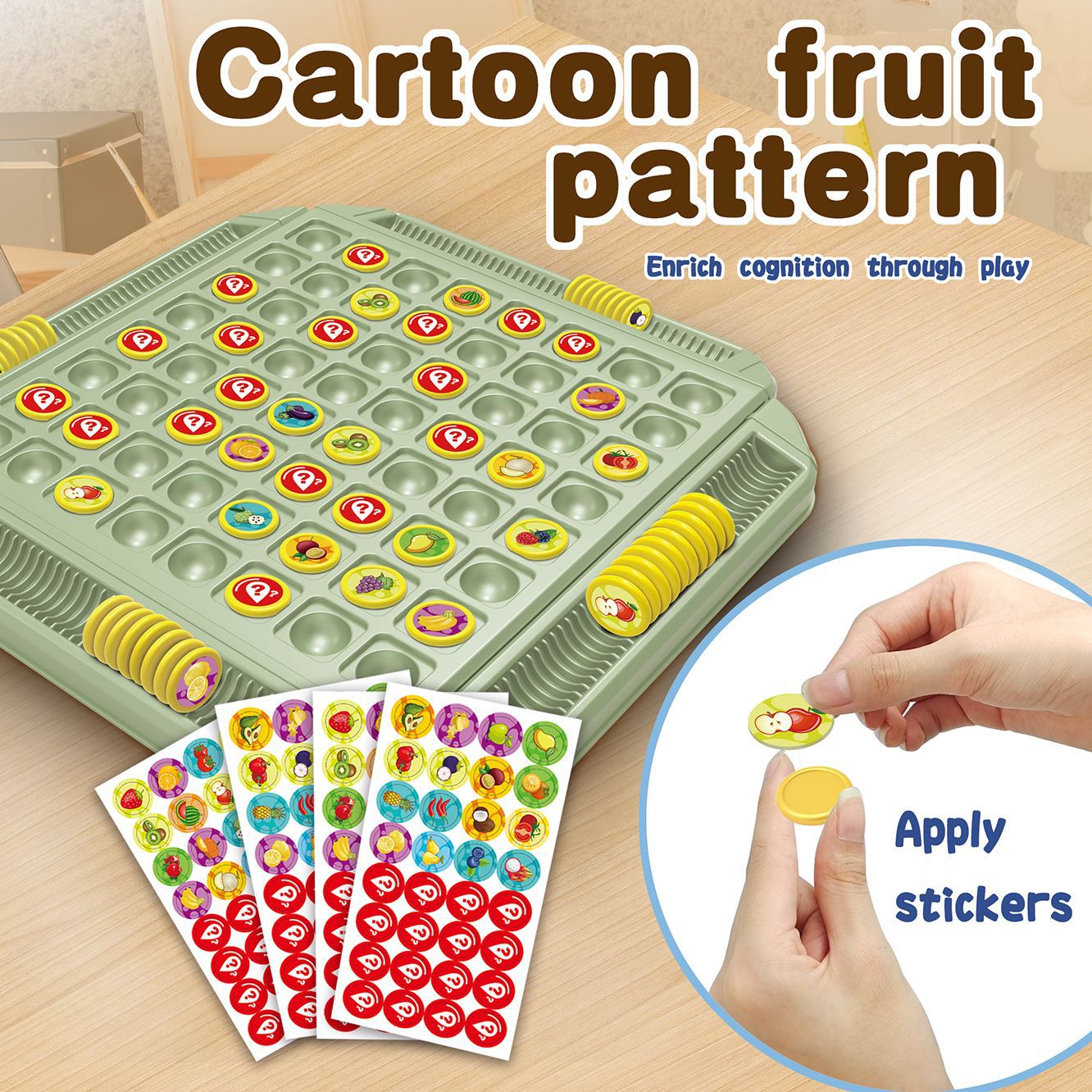 Fruit Flip Chess Memory Match  - Board Game Oath recension och pris
