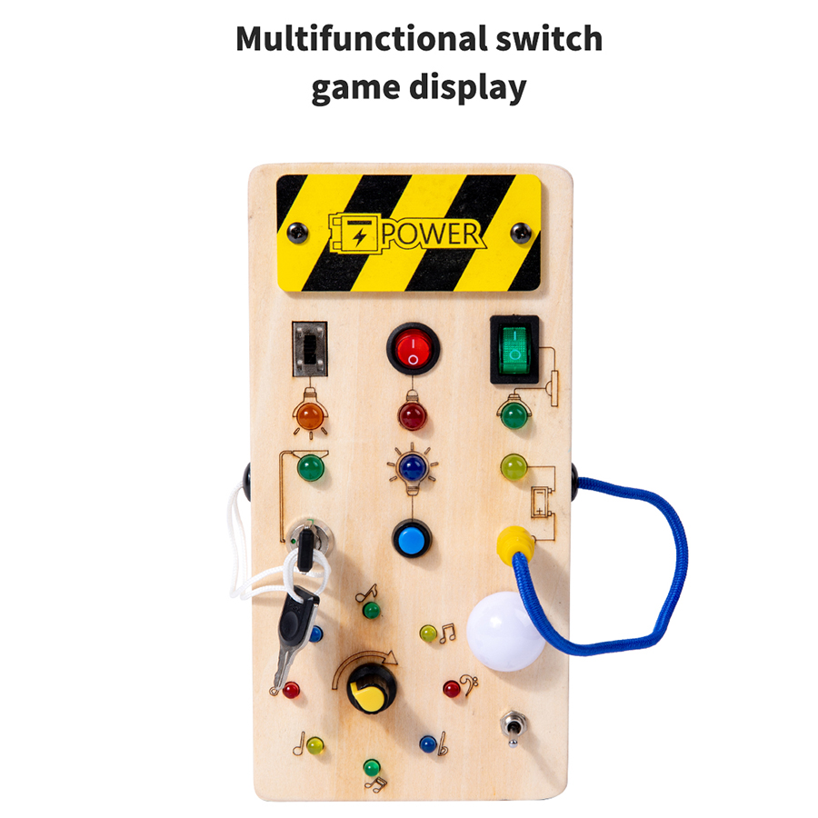 Montessori Busy Board Sensory  - Board Game Idea recension och pris