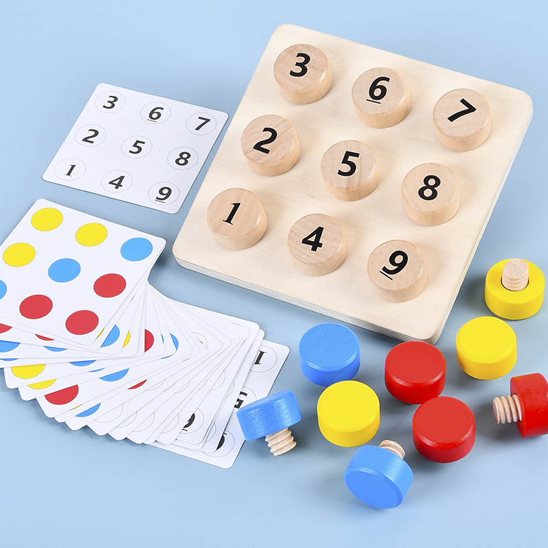Wooden Tighten The Screws Matc - Board Game Nature recension och pris