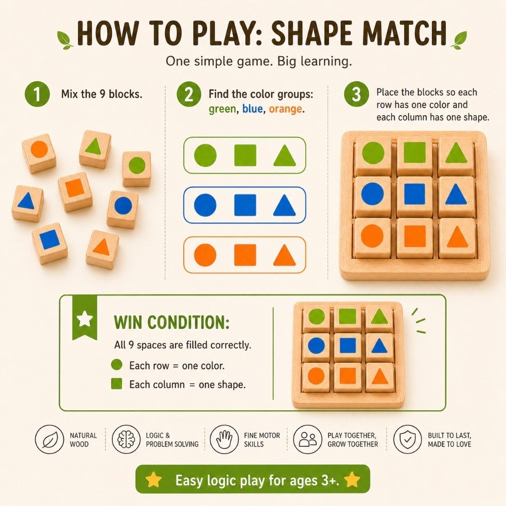 Portable Wooden Tic Tac Toe Wo - Board Game For 5 Players recension och pris
