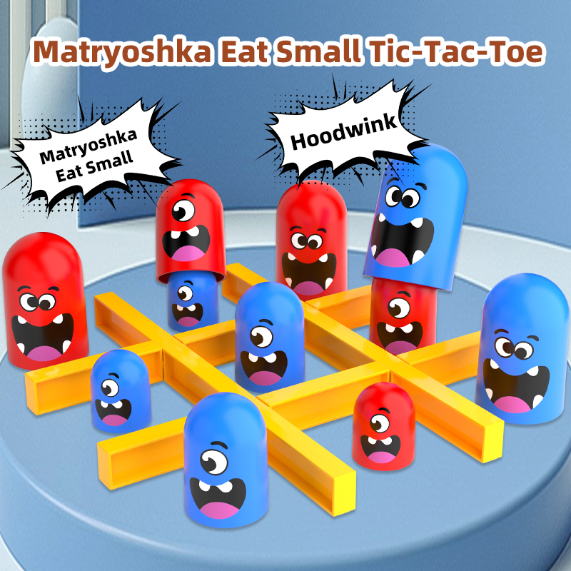Tic-Tac-Toe Eat-and-Be-Sized S - Board Game Idea recension och pris