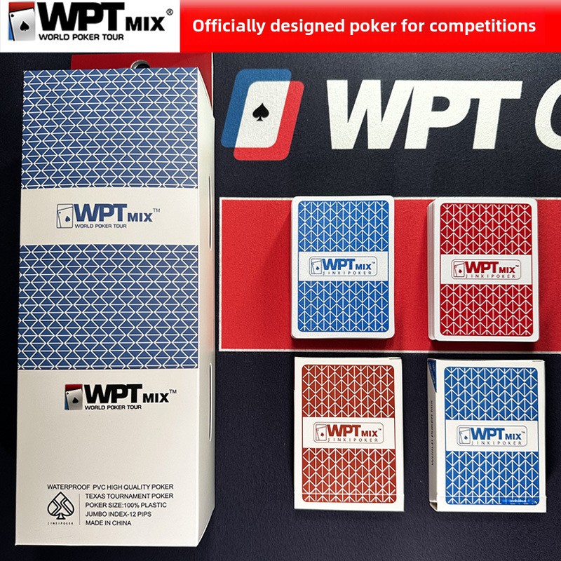 WPTTexas Hold'em Poker Cards H - Board Game Viral recension och pris