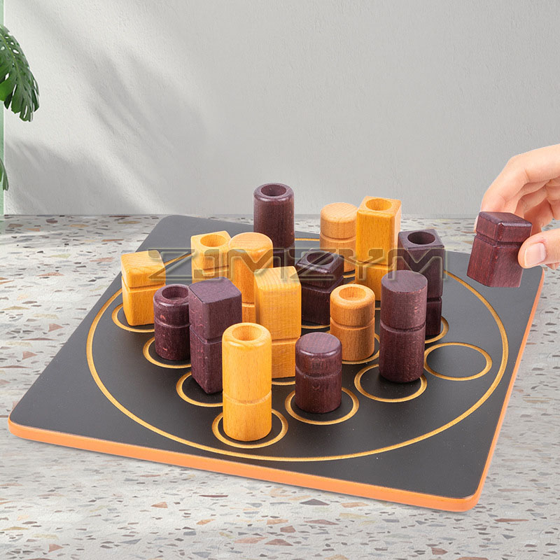 Wooden French Chess Classic Qu - Board Game Quoridor recension och pris