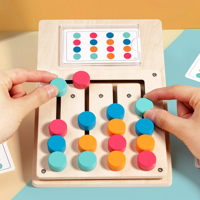 Kids Montessori Color Shape Ma - Board Game Idea recension och pris