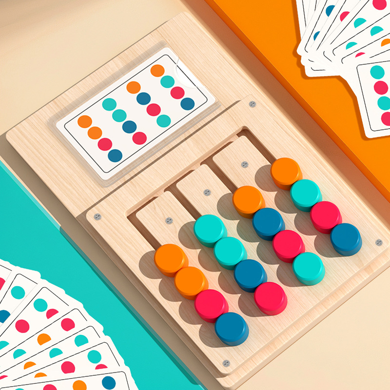 Kids Montessori Color Shape Ma - Board Game Idea recension och pris